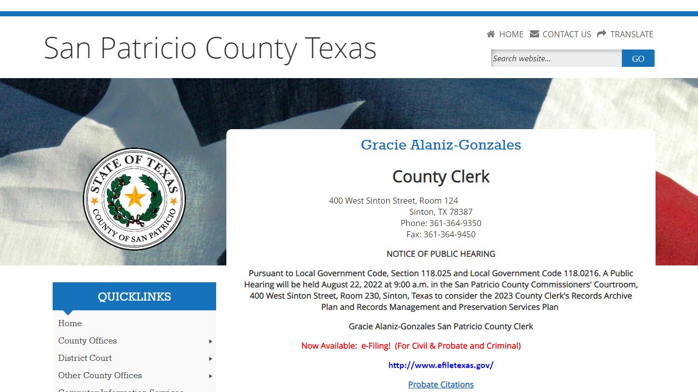 San Patricio County, Texas